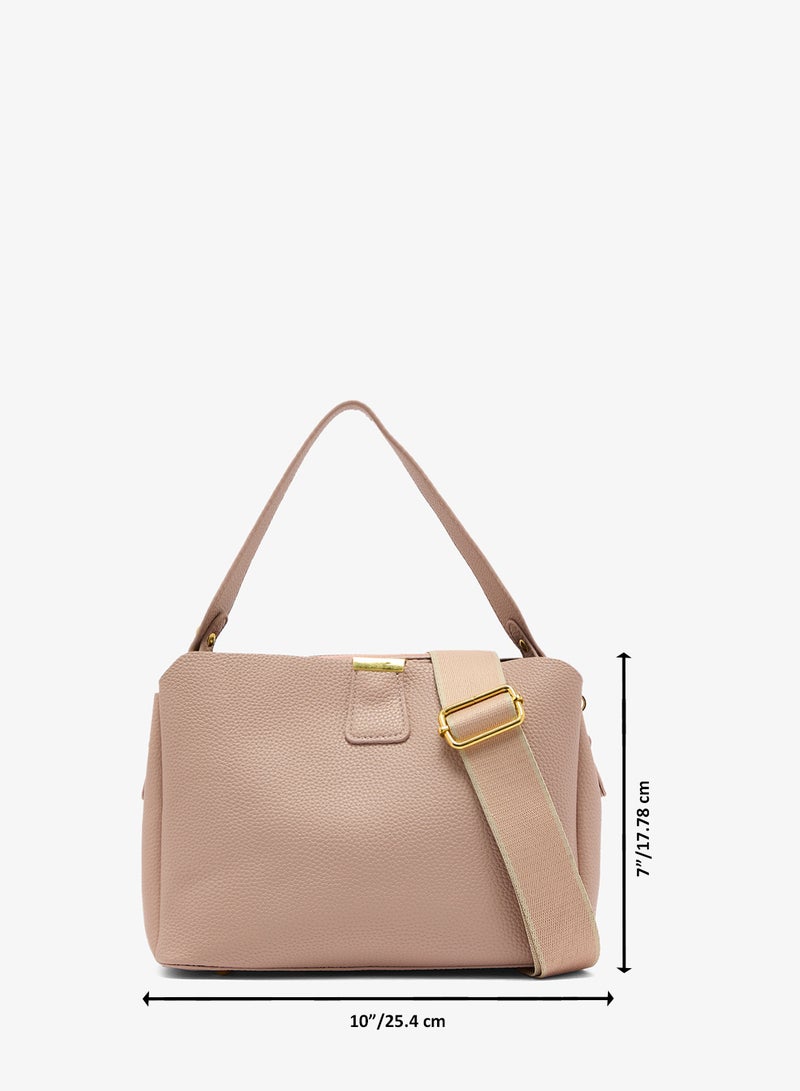 ELLA classic crossbody with top handle and strap - Image 5